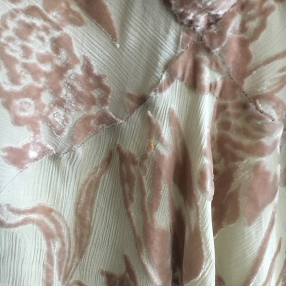 10 Crosby Derek Lam Blush Pink and Cream Silk Top - Picture 3 of 8